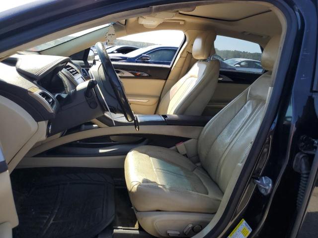 3LN6L2JK0FR625922 - 2015 LINCOLN MKZ BLACK photo 7