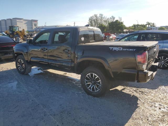 3TMAZ5CN5MM148579 - 2021 TOYOTA TACOMA DOUBLE CAB BLACK photo 2