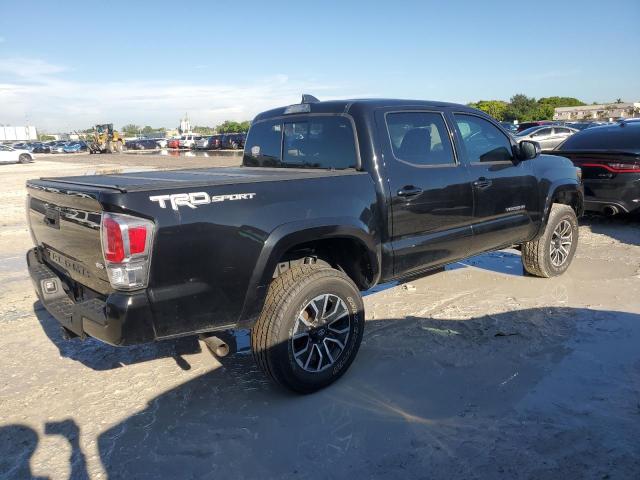 3TMAZ5CN5MM148579 - 2021 TOYOTA TACOMA DOUBLE CAB BLACK photo 3