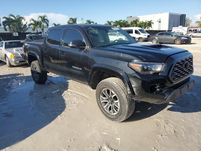 3TMAZ5CN5MM148579 - 2021 TOYOTA TACOMA DOUBLE CAB BLACK photo 4