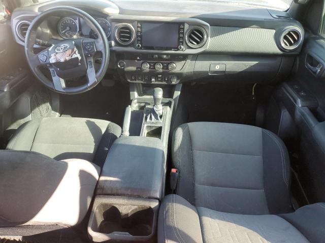 3TMAZ5CN5MM148579 - 2021 TOYOTA TACOMA DOUBLE CAB BLACK photo 8