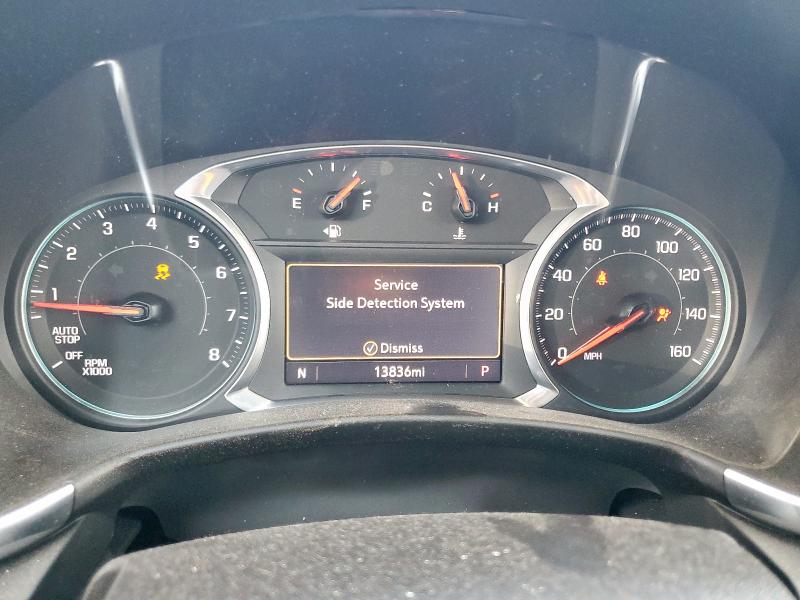 3GNAXKEV7MS172936 - 2021 CHEVROLET EQUINOX LT SILVER photo 9