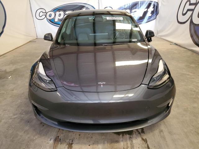 5YJ3E1EB0NF287198 - 2022 TESLA MODEL 3 GRAY photo 5