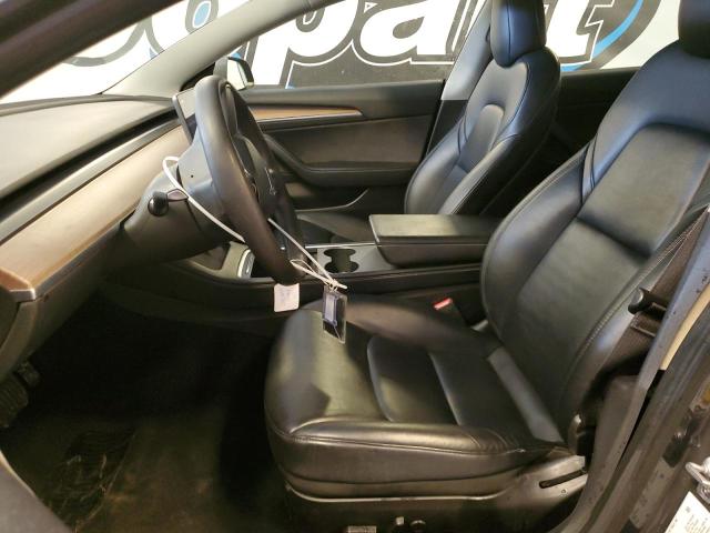 5YJ3E1EB0NF287198 - 2022 TESLA MODEL 3 GRAY photo 7