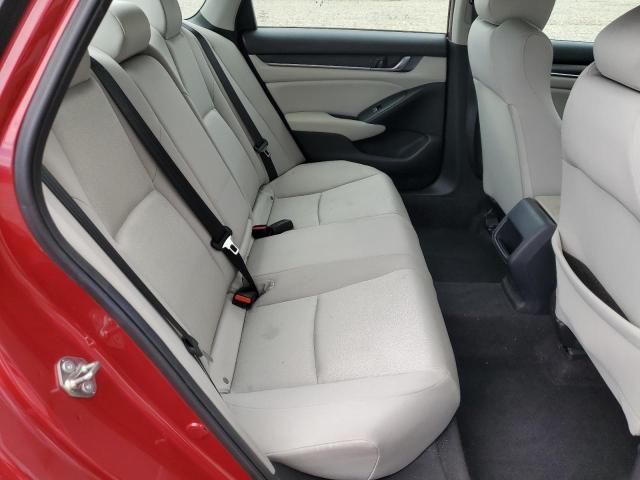 1HGCV1F14JA000293 - 2018 HONDA ACCORD LX Bordo foto 10