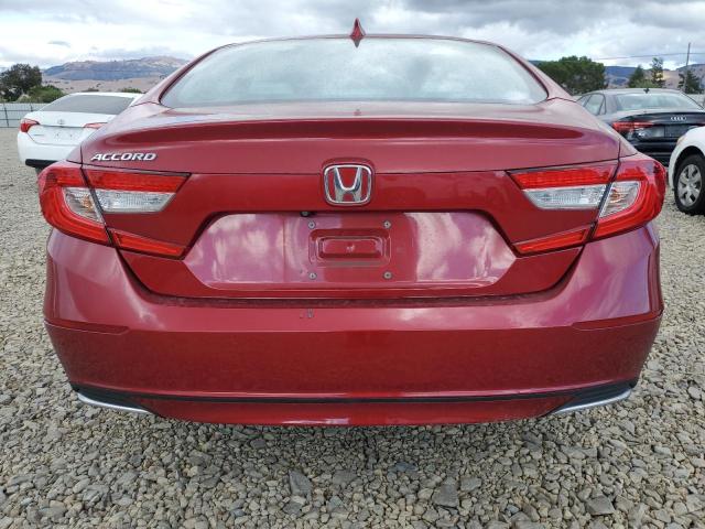 1HGCV1F14JA000293 - 2018 HONDA ACCORD LX Bordo foto 6