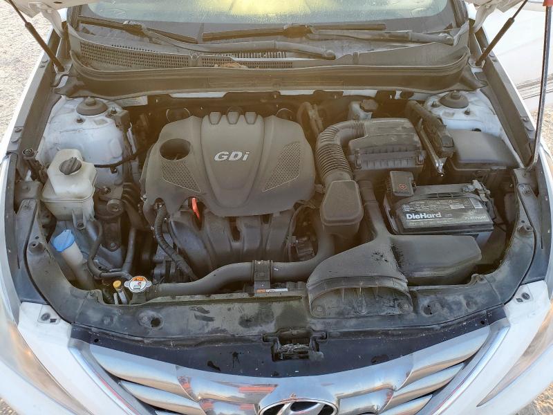 5NPEC4AC8DH660874 - 2013 HYUNDAI SONATA SE თეთრი ფოტო 11