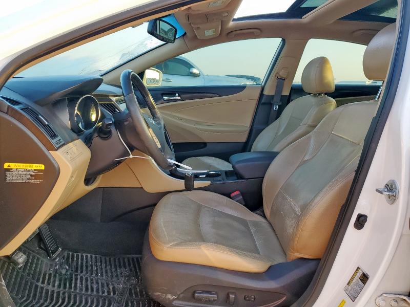 5NPEC4AC8DH660874 - 2013 HYUNDAI SONATA SE თეთრი ფოტო 7