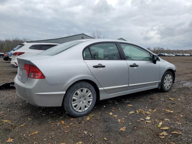 2HGFA16386H033008 - 2006 HONDA CIVIC DX VP Արծաթագույն լուսանկար 3
