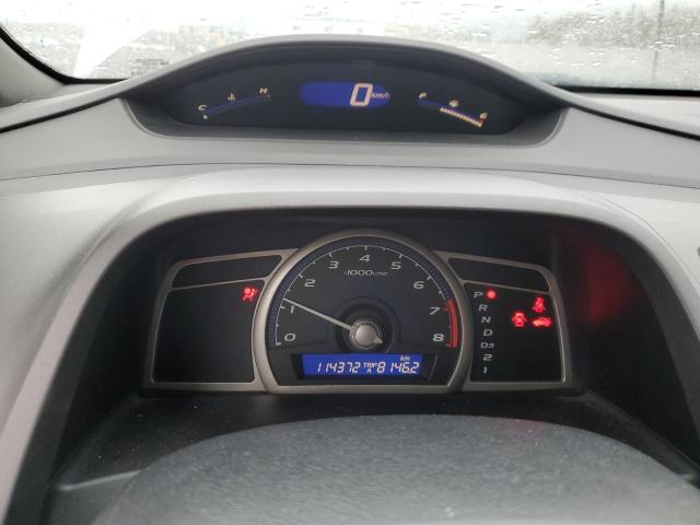2HGFA16386H033008 - 2006 HONDA CIVIC DX VP Արծաթագույն լուսանկար 9