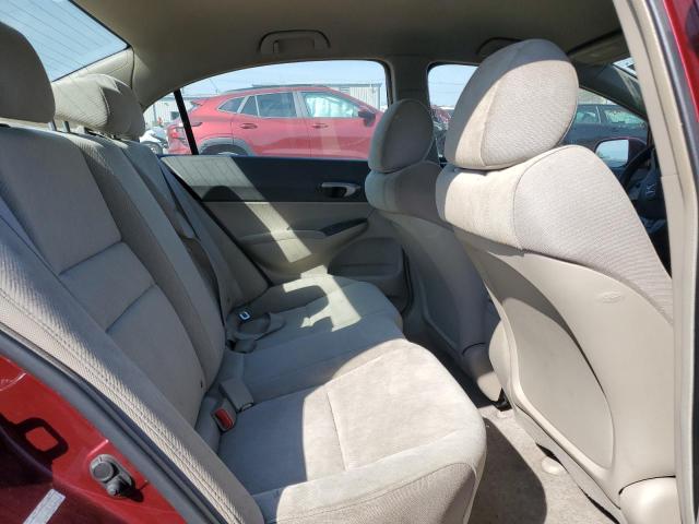 19XFA1F51BE025810 - 2011 HONDA CIVIC LX MAROON photo 10