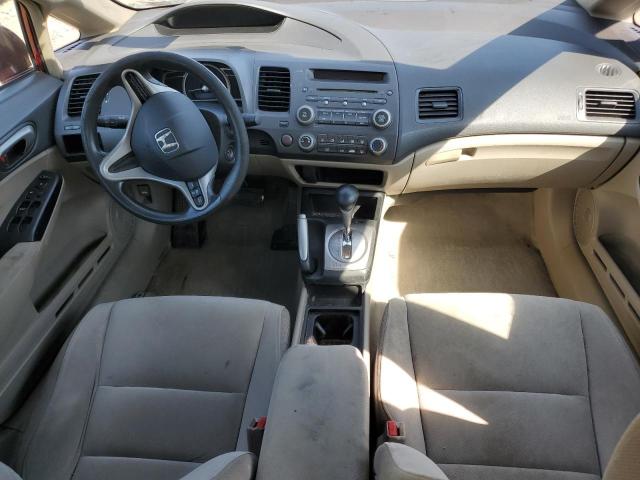 19XFA1F51BE025810 - 2011 HONDA CIVIC LX MAROON photo 8