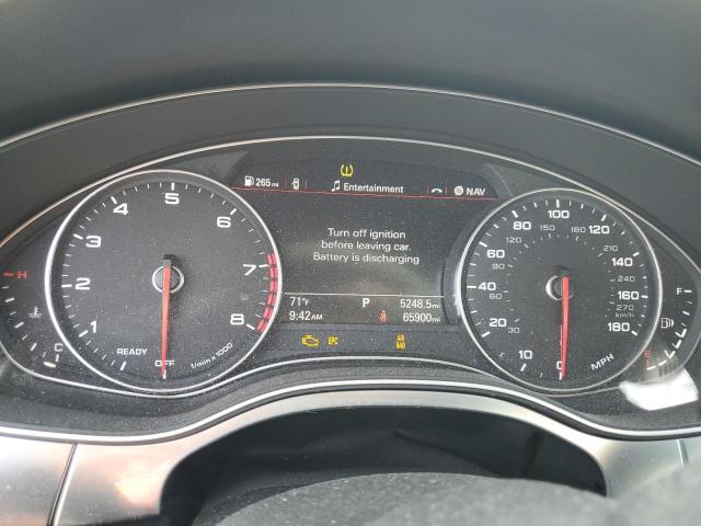 WAUGFAFC9GN100290 - 2016 AUDI A6 PREMIUM PLUS SILVER photo 9