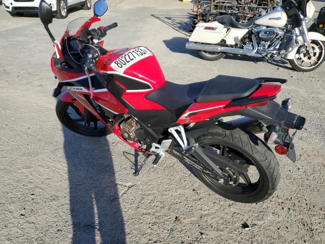 MLHNC5106K5500823 - 2019 HONDA CBR300 R RED photo 3