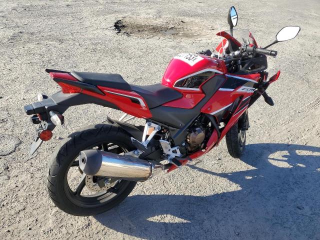 MLHNC5106K5500823 - 2019 HONDA CBR300 R RED photo 4