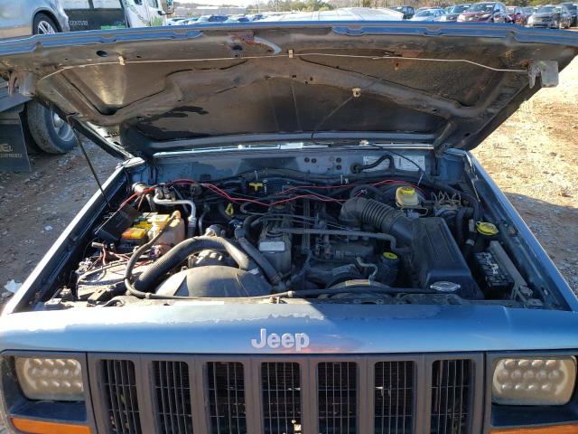 1J4FF28S5XL620629 - 1999 JEEP CHEROKEE SE BLUE photo 11