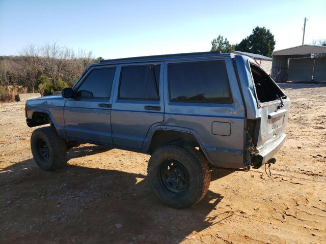 1J4FF28S5XL620629 - 1999 JEEP CHEROKEE SE BLUE photo 2