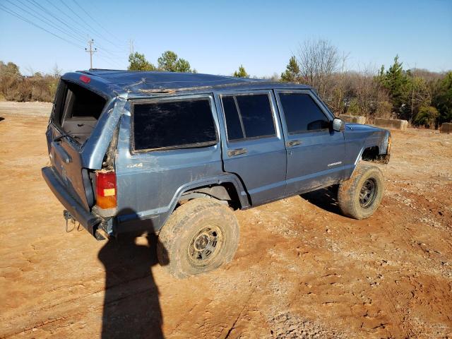 1J4FF28S5XL620629 - 1999 JEEP CHEROKEE SE BLUE photo 3