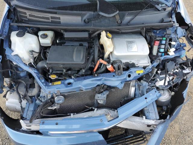 JTDKB20UX77664583 - 2007 TOYOTA PRIUS BLUE photo 11