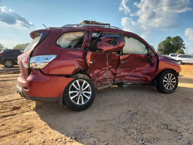 5N1AR2MN7EC698104 - 2014 NISSAN PATHFINDER S RED photo 3