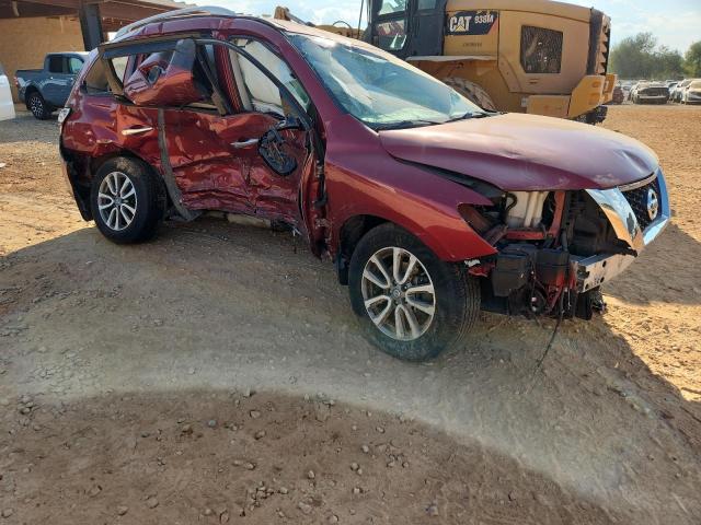 5N1AR2MN7EC698104 - 2014 NISSAN PATHFINDER S RED photo 4