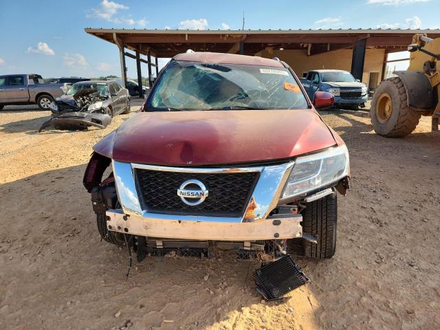 5N1AR2MN7EC698104 - 2014 NISSAN PATHFINDER S RED photo 5