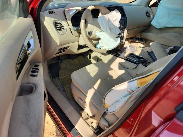 5N1AR2MN7EC698104 - 2014 NISSAN PATHFINDER S RED photo 8