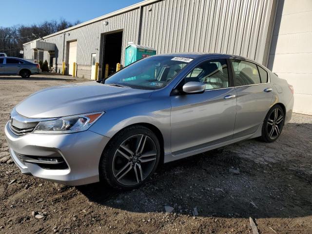 1HGCR2F14HA283590 - 2017 HONDA ACCORD SPORT SPECIAL EDITION SILVER photo 1