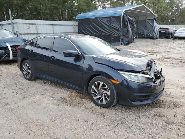 2HGFC2F74JH589392 - 2018 HONDA CIVIC EX BLUE photo 4