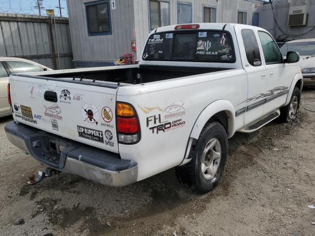 5TBRT3412YS012994 - 2000 TOYOTA TUNDRA ACCESS CAB თეთრი ფოტო 3