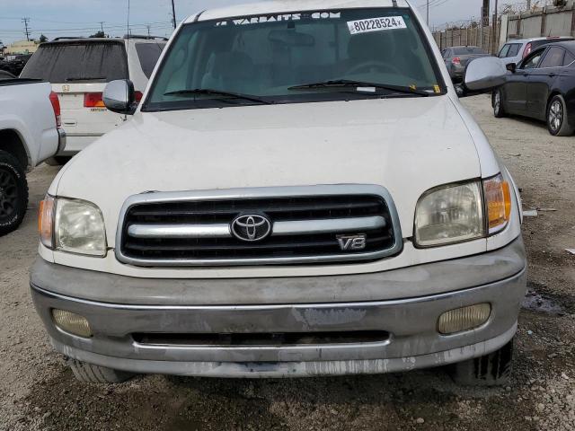 5TBRT3412YS012994 - 2000 TOYOTA TUNDRA ACCESS CAB თეთრი ფოტო 5