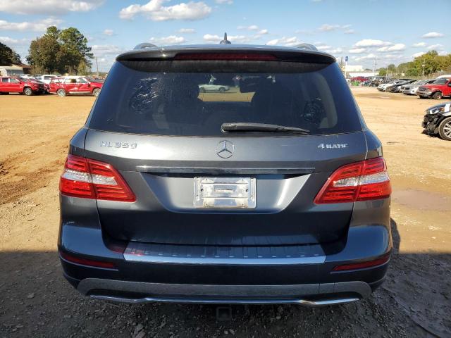 4JGDA5HB0EA376051 - 2014 MERCEDES-BENZ ML 350 4MATIC CHARCOAL photo 6