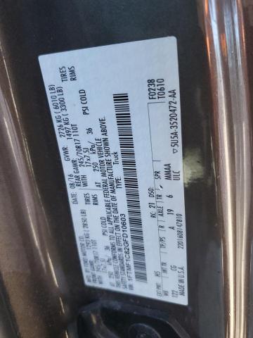 1FTMF1C82GFD10603 - 2016 FORD F150 BROWN photo 13