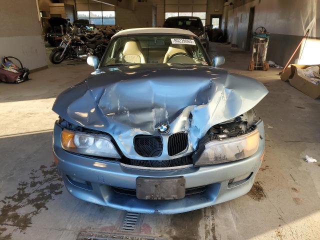 4USCH9337XLG00519 - 1999 BMW Z3 2.3 BLUE photo 5