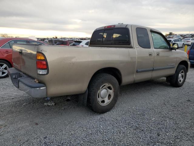 5TBRN341X3S408139 - 2003 TOYOTA TUNDRA ACCESS CAB SR5 BEIGE photo 3