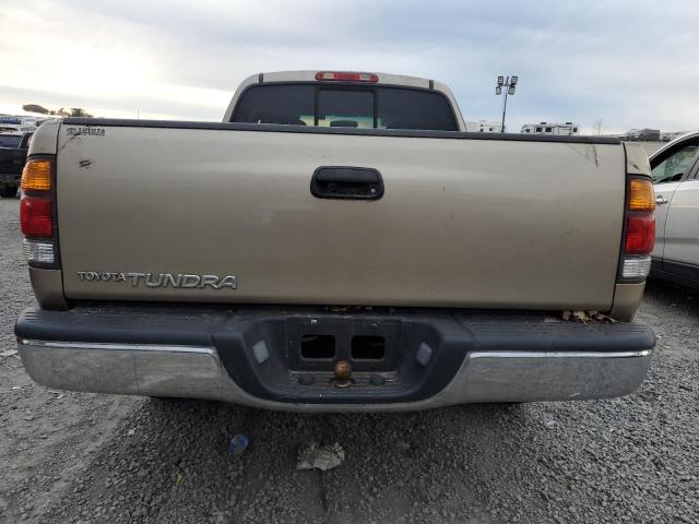 5TBRN341X3S408139 - 2003 TOYOTA TUNDRA ACCESS CAB SR5 BEIGE photo 6