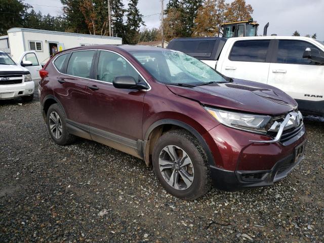 2HKRW6H3XJH230205 - 2018 HONDA CR-V LX მუქწითელი ფოტო 4