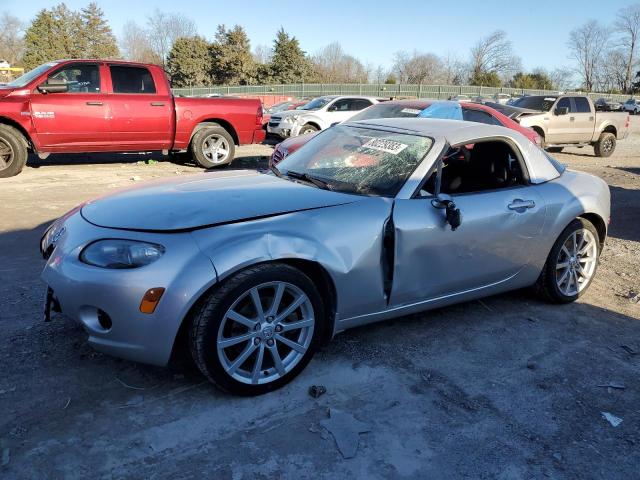 JM1NC25F470127477 - 2007 MAZDA MX-5 MIATA SILVER photo 1