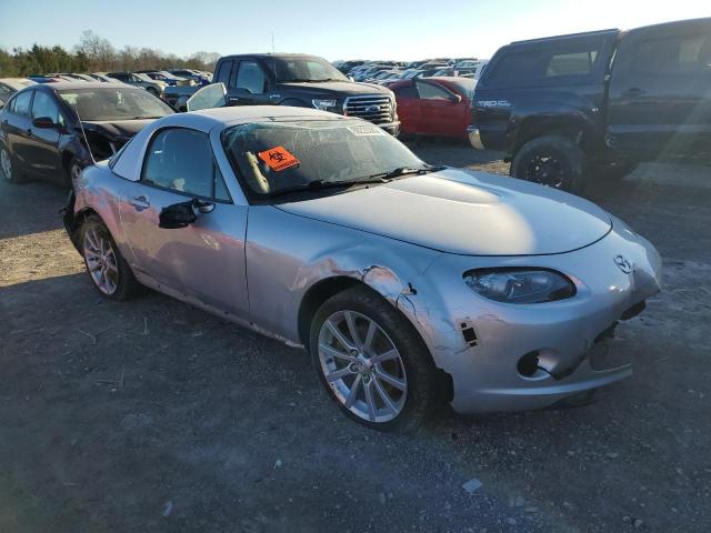 JM1NC25F470127477 - 2007 MAZDA MX-5 MIATA SILVER photo 4