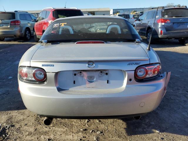 JM1NC25F470127477 - 2007 MAZDA MX-5 MIATA SILVER photo 6