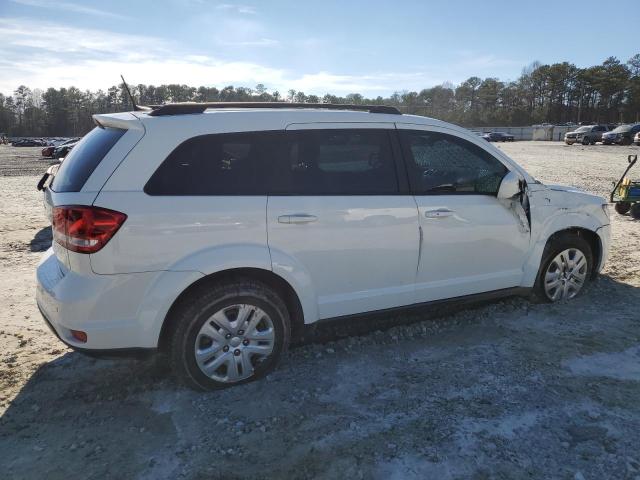 3C4PDCBB8KT857367 - 2019 DODGE JOURNEY SE WHITE photo 3