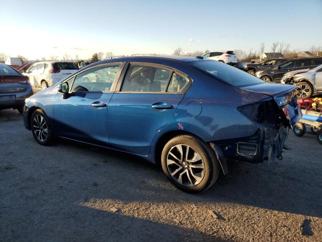 2HGFB2F84DH524851 - 2013 HONDA CIVIC EX BLUE photo 2