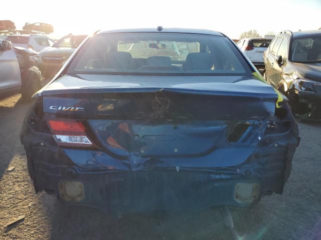 2HGFB2F84DH524851 - 2013 HONDA CIVIC EX BLUE photo 6