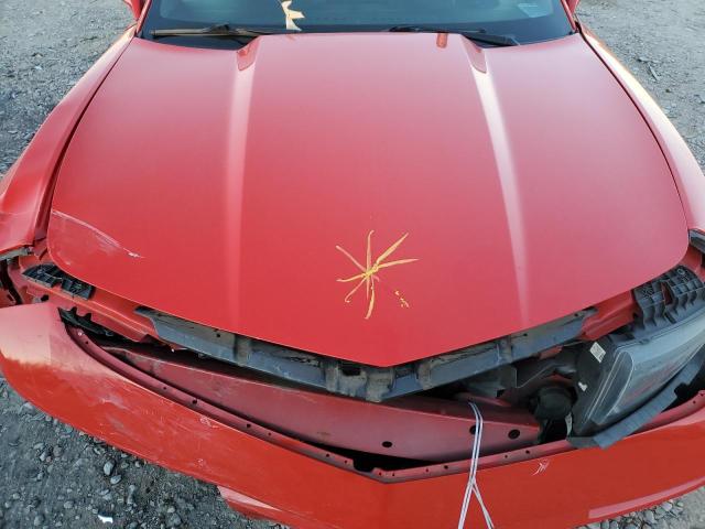 2G1FA1E31E9141794 - 2014 CHEVROLET CAMARO LS RED photo 11