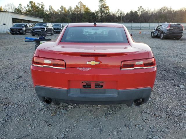 2G1FA1E31E9141794 - 2014 CHEVROLET CAMARO LS RED photo 6