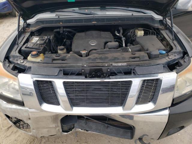 1N6BA0EC8EN504750 - 2014 NISSAN TITAN S BLACK photo 11