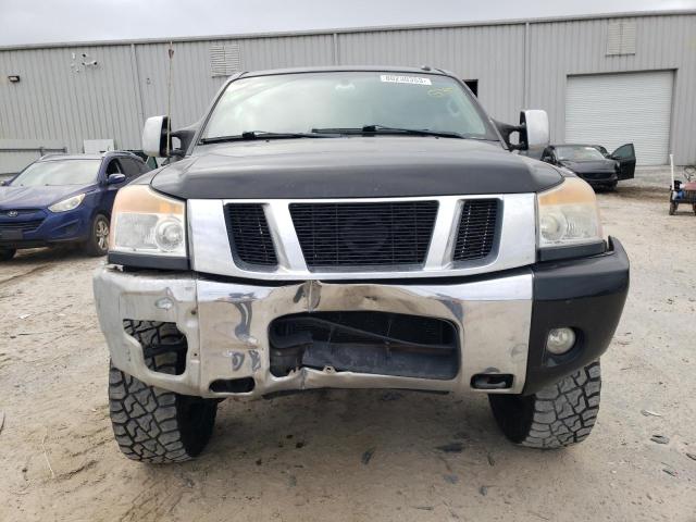 1N6BA0EC8EN504750 - 2014 NISSAN TITAN S BLACK photo 5