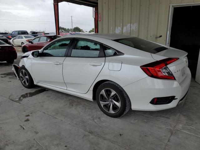 2HGFC2F65MH545364 - 2021 HONDA CIVIC LX WHITE photo 2