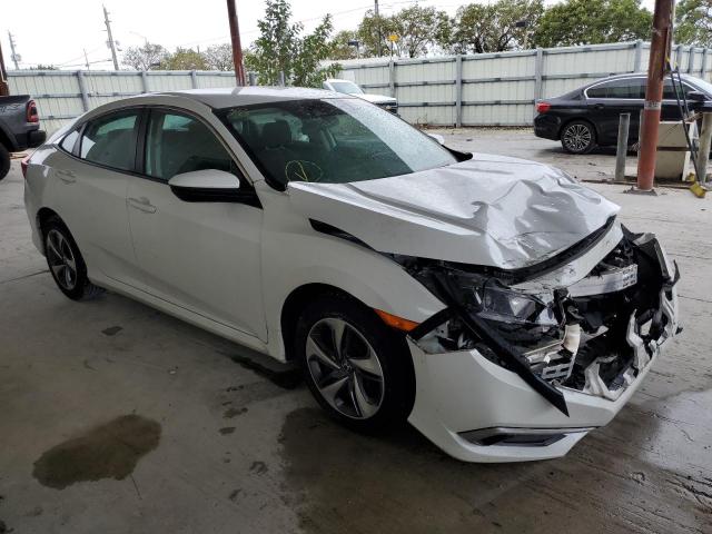 2HGFC2F65MH545364 - 2021 HONDA CIVIC LX WHITE photo 4