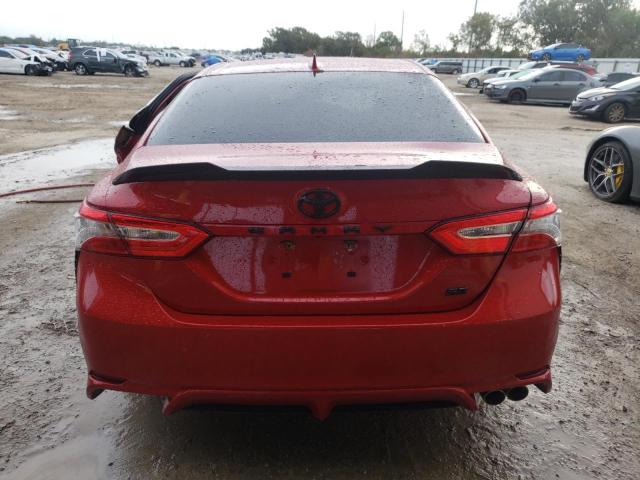 4T1B11HK5KU285223 - 2019 TOYOTA CAMRY L RED photo 6